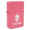 Orchids Windproof Lighters - Pink - Front/Main