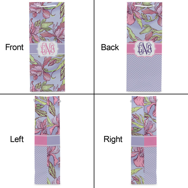 Orchids Wine Gift Bag - Gloss - Approval