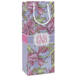 Orchids Wine Gift Bags - Gloss (Personalized)
