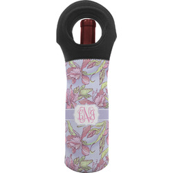 Orchids Wine Tote Bag (Personalized)