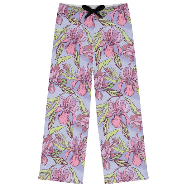 Custom Orchids Womens Pajama Pants - XS