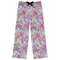 Orchids Womens Pjs - Flat Front