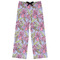 Orchids Womens Pajama Pants - L