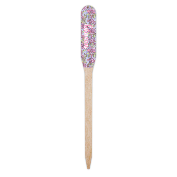 Orchids Wooden Food Pick - Paddle - Single Pick