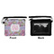 Orchids Wristlet ID Cases - Front & Back