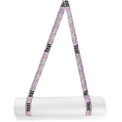 Orchids Yoga Mat Strap (Personalized)