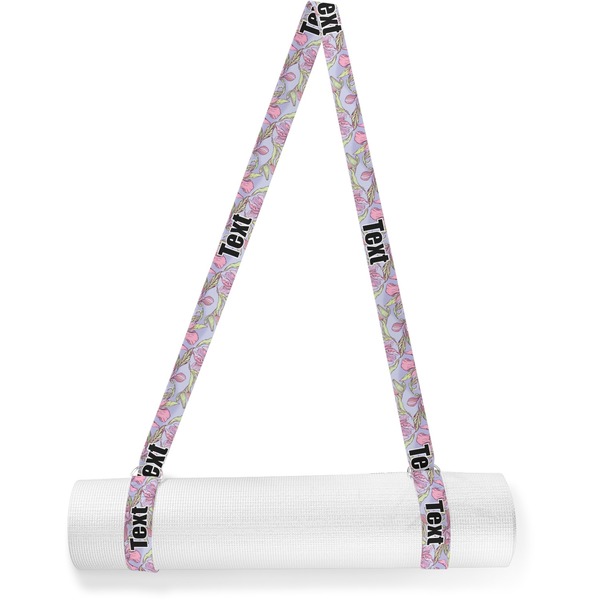 Custom Orchids Yoga Mat Strap (Personalized)