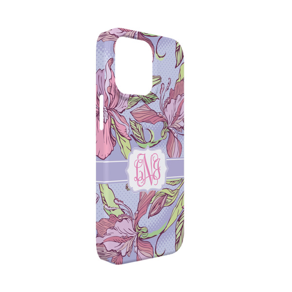 Custom Orchids iPhone Case - Plastic - iPhone 13 Mini (Personalized)
