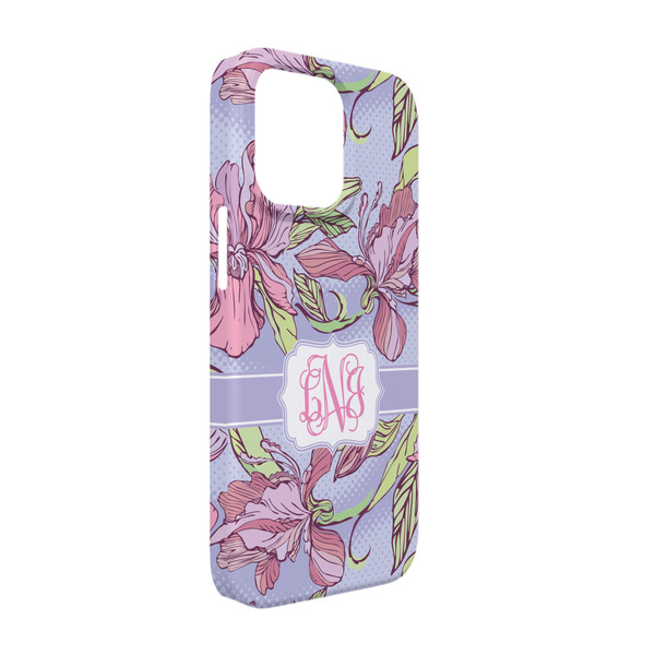 Custom Orchids iPhone Case - Plastic - iPhone 13 Pro (Personalized)