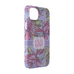 Orchids iPhone Case - Plastic - iPhone 14 (Personalized)