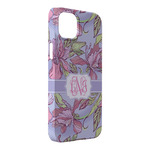 Orchids iPhone Case - Plastic - iPhone 14 Plus (Personalized)