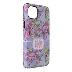 Orchids iPhone Case - Rubber Lined - iPhone 14 Pro Max (Personalized)