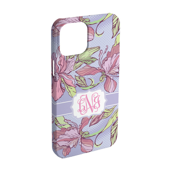 Custom Orchids iPhone Case - Plastic - iPhone 15 (Personalized)