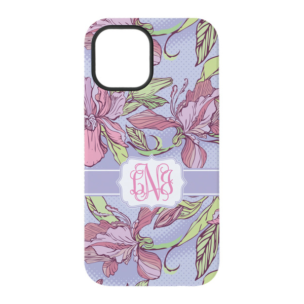 Orchids iPhone 15 Tough Case - Back