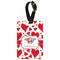 Cute Squirrel Couple Metal Luggage Tag w/ Couple's Names