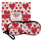 Cute Raccoon Couple Eyeglass Case & Cloth (Personalized)