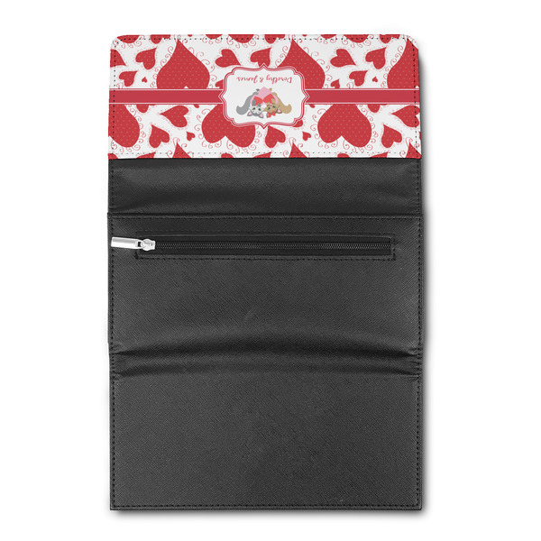 Cute Raccoon Couple Ladies Wallet (Open)