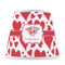 Cute Squirrel Couple Poly Film Empire Lampshade - Front View
