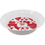 Cute Squirrel Couple Melamine Bowl (Personalized)