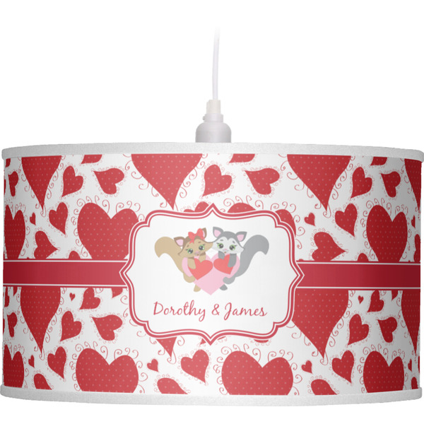 Cute Racoon Couple Pendant Lamp Shade