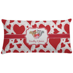 Cute Raccoon Couple Pillow Case - King (Personalized)