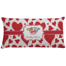 Cute Raccoon Couple Pillow Case (Personalized)