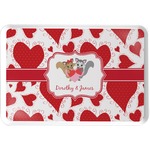 Cute Raccoon Couple Serving Tray (Personalized)