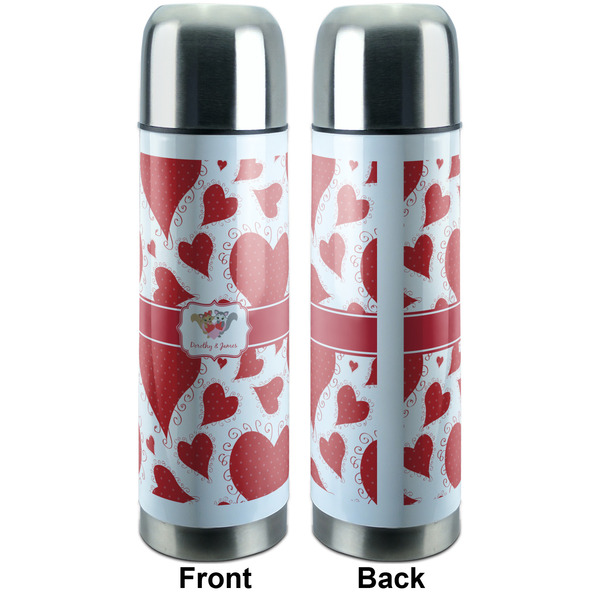 Cute Raccoon Couple Thermos - Apvl