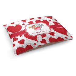 Cute Squirrel Couple Dog Bed - Medium w/ Couple's Names