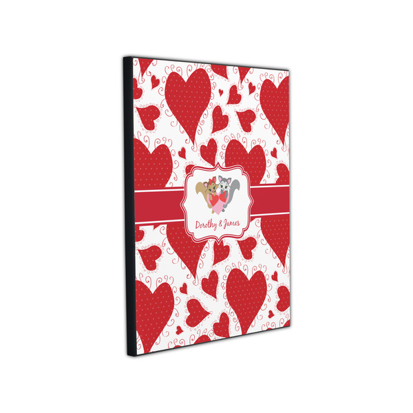 Cute Squirrel Couple 11x14 Wood Print - Angle View