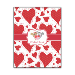 Cute Squirrel Couple Wood Print - 11x14 (Personalized)