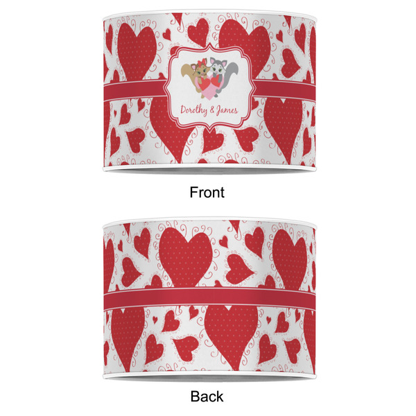 Cute Squirrel Couple 16" Drum Lampshade - APPROVAL (Poly Film)