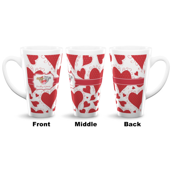 Cute Squirrel Couple 16 Oz Latte Mug - Approval