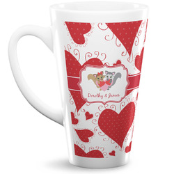 Cute Squirrel Couple Latte Mug (Personalized)