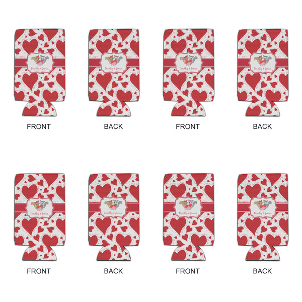 Cute Squirrel Couple 16oz Can Sleeve - Set of 4 - APPROVAL