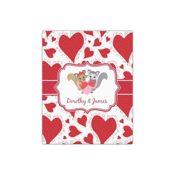 Cute Squirrel Couple 16x20 - Canvas Print - Front View