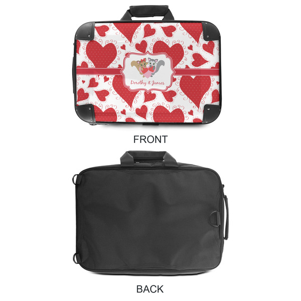 Cute Squirrel Couple 18" Laptop Briefcase - APPROVAL