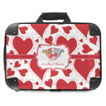 Cute Squirrel Couple Hard Shell Briefcase - 18" (Personalized)