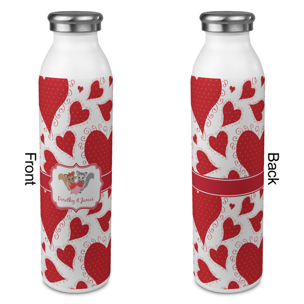 Cute Squirrel Couple 20oz Water Bottles - Full Print - Approval