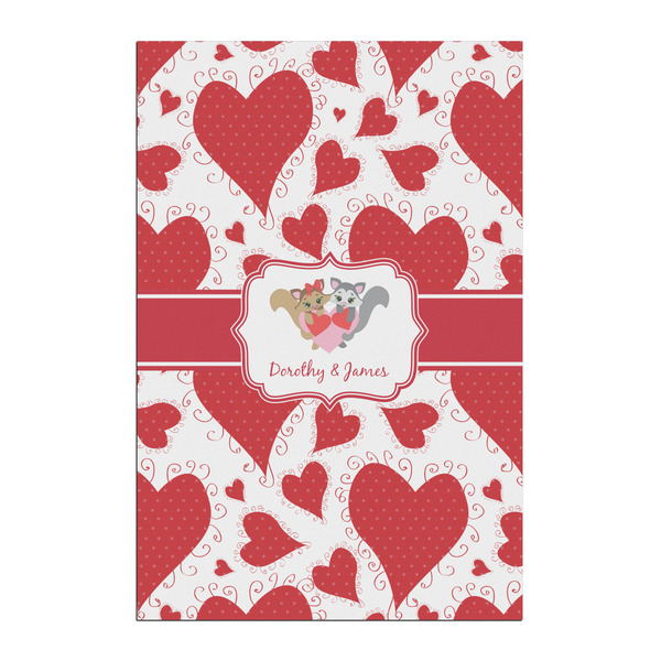 Custom Cute Squirrel Couple Posters - Matte - 20x30 (Personalized)