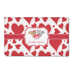 Cute Squirrel Couple 3' x 5' Indoor Area Rug (Personalized)