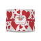 Cute Squirrel Couple 8" Drum Lampshade - FRONT (Poly Film)