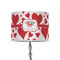 Cute Squirrel Couple 8" Drum Lampshade - ON STAND (Poly Film)