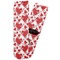 Cute Squirrel Couple Adult Crew Socks - Single Pair - Front and Back