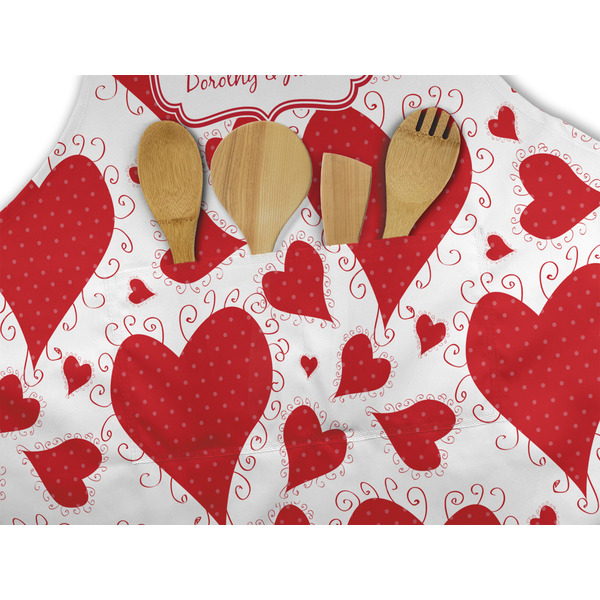 Cute Squirrel Couple Apron - Pocket Detail with Props