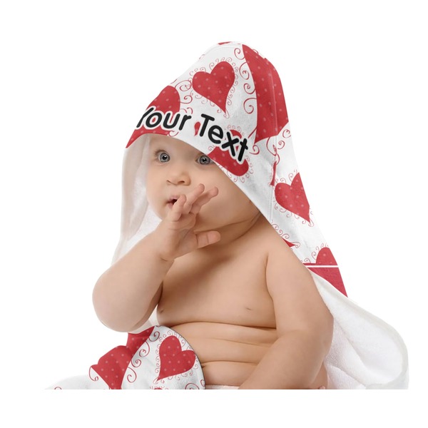 Cute Squirrel Couple Baby Hooded Towel on Child