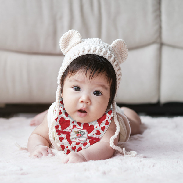 Cute Squirrel Couple Bandana Bib - (Lifestyle 2 girl)