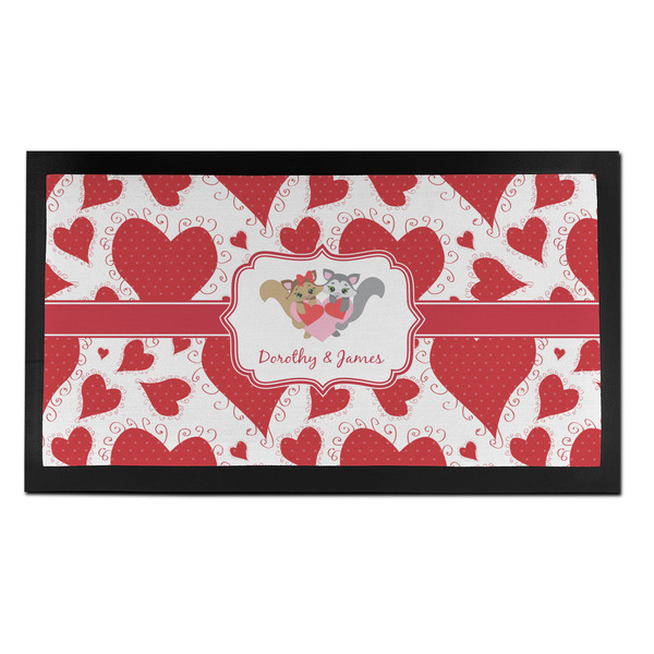 Cute Squirrel Couple Bar Mat - Small - FRONT