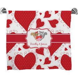 Cute Squirrel Couple Bath Towel (Personalized)