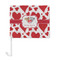 Cute Squirrel Couple Car Flag - Large - FRONT